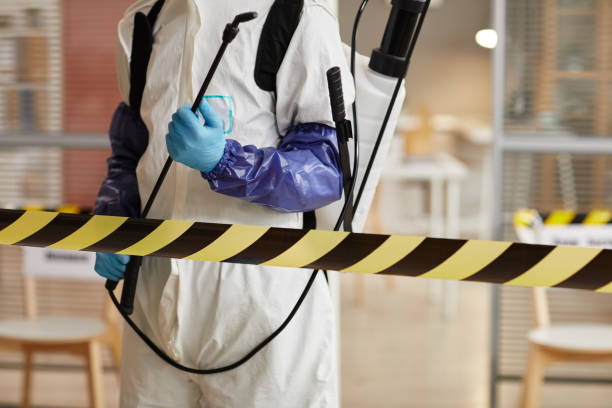 Professional Infectious Disease Decontamination technician working in Rio Oso, CA